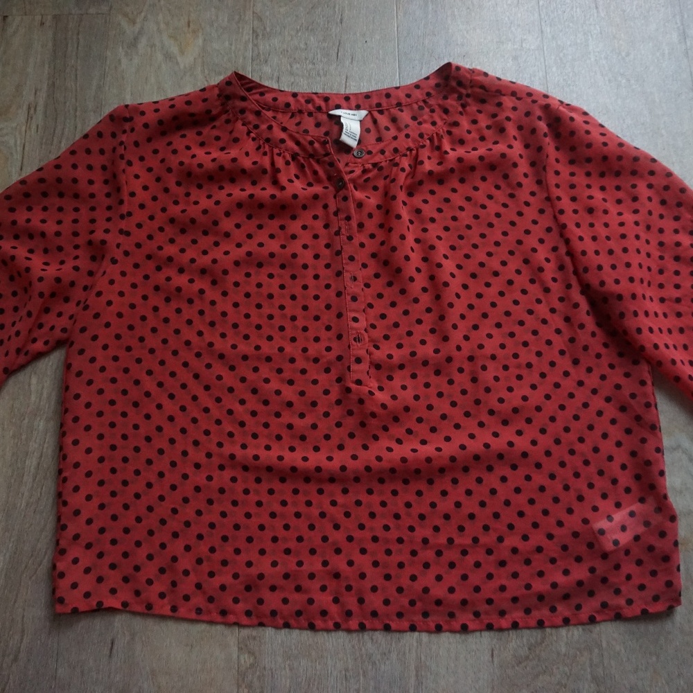 Sheer Short Sleeve Top